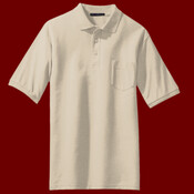 Port Authority® - Silk Touch™ Polo with Pocket. K500P 