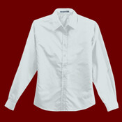 Ladies Long Sleeve Easy Care, Soil Resistant Shirt