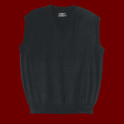 Port Authority® - Fine-Gauge V-Neck Sweater Vest. SW276
