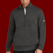 Club Fleece Sleeve Swoosh 1/2 Zip