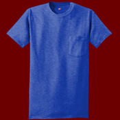 Tagless T Shirt with Pocket