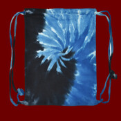 Tie-Dyed Drawstring Bag