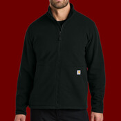 Textured Full Zip Fleece Jacket