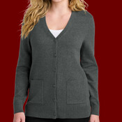 Women's Easy Care Button Up Cardigan Sweater