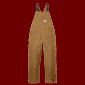 Short Firm Duck Insulated Bib Overalls