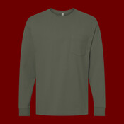 Unisex Super Heavyweight Long Sleeve Pocket Tee