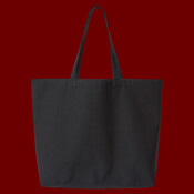 Jumbo Recycled Midweight Gusseted Canvas Tote