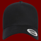 Retro Cotton Blend Snapback Cap