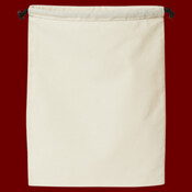 Double Cinch Recycled Canvas Shoe and Accessory Bag