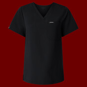 Women's Rhena Essential 1-Pocket Scrub V-Neck Top