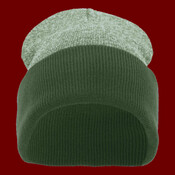 Heather Two-Tone Cuff Beanie