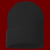 USA-Made 12'' Knit Cuffed Beanie