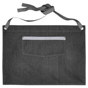 Domain Contrast Denim Waist Apron