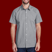 Men's Microcheck Gingham Cotton Shirt