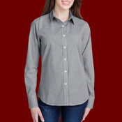 Women's Microcheck Gingham Cotton Shirt