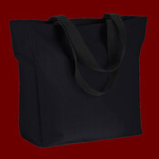 Polyester Zip Tote