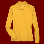 Women's Pinnacle Performance Long Sleeve Piqué Polo