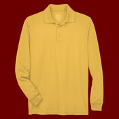 Men's Pinnacle Performance Long Sleeve Piqué Polo