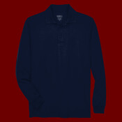 Men's Tall Pinnacle Performance Long Sleeve Piqué Polo