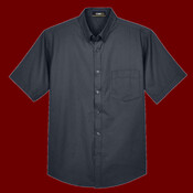 Men's Optimum Short Sleeve Twill Dress Shirt