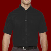 Men's Tall Optimum Short Sleeve Twill Dress Shirt
