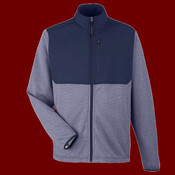 Men's Venture Heathered Stripe Hybrid Jacket