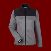 Women's Venture Heathered Stripe Hybrid Jacket