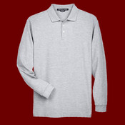 Men's Pima Piqué Long Sleeve Polo