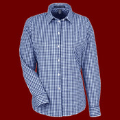 Women's CrownLux Performance® Gingham Dress Shirt