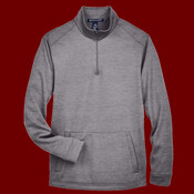 Men's Newbury Mélange Fleece Quarter-Zip Pullover