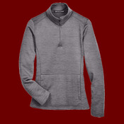 Women's Newbury Mélange Fleece Quarter-Zip Pullover