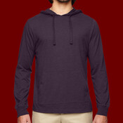 Unisex Eco Jersey Pullover Hooded Long Sleeve T-Shirt