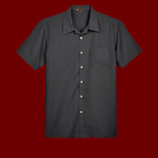 Men's Barbados Textured Camp Shirt