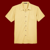 Men's Barbados Textured Camp Shirt