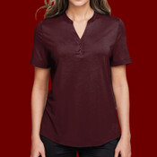 Women's JAQ Snap-Up Stretch Performance Polo