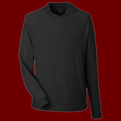 Unisex JAQ Stretch Performance Hooded Long Sleeve T-Shirt