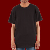 Unisex Curved Hem Long T-Shirt
