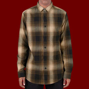 Unisex Plaid Flannel Overshirt