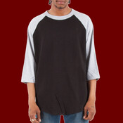 Unisex Raglan Three-Quarter Sleeve T-Shirt