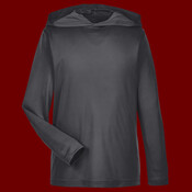 Youth Zone Performance Hooded Long Sleeve T-Shirt