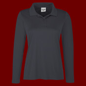 Women's Zone Performance Long Sleeve Polo