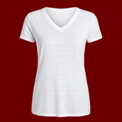 Women's Invisible Stripe V-Neck T-Shirt