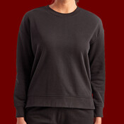 Women's Billie Side-Zip Crewneck Sweatshirt