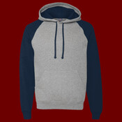 Unisex NuBlend ® Colorblock Raglan Hoodie Sweatshirt
