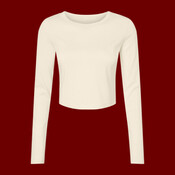 Women's Micro Rib Long Sleeve Baby Tee