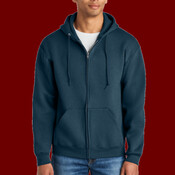 Rugged Unisex Full Zip Hooded Sweatshirt