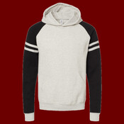 Unisex NuBlend ® Varsity Colorblock Hooded Sweatshirt