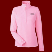 Women's Microstripe Sankaty Half-Zip Pullover