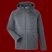 Unisex Techno Lite Hybrid Hooded Jacket