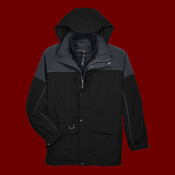 Men's 3-in-1 Two-Tone Parka